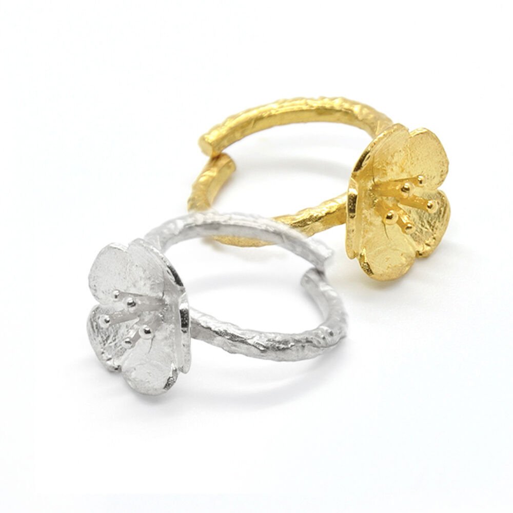 Keten Çiçek Yüzük