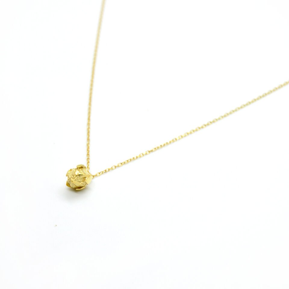 Keten Tohum Kapsül Kolye