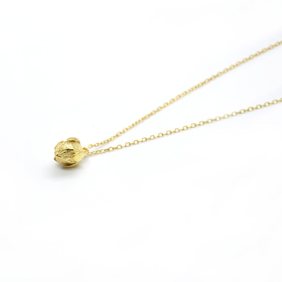 Keten Tohum Kapsül Kolye