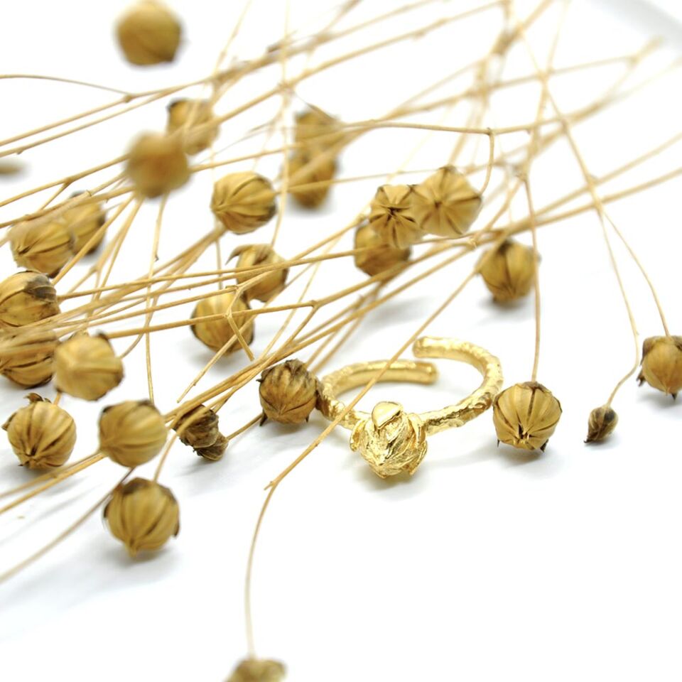 Keten Tohumu Kapsül Yüzük