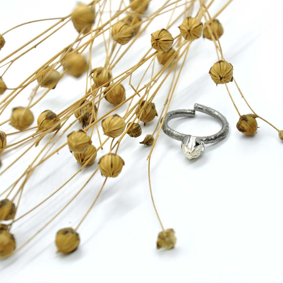 Keten Tohumu Kapsül Yüzük