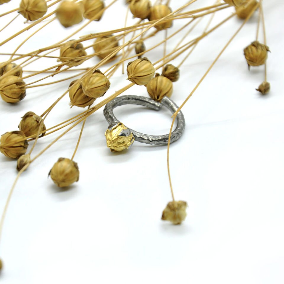 Keten Tohumu Kapsül Yüzük