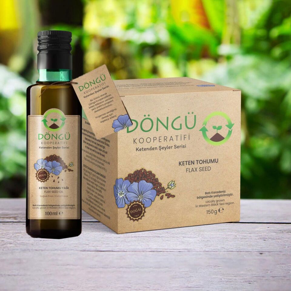 2’li Set / %100 Keten Tohumu ve Keten Yağı