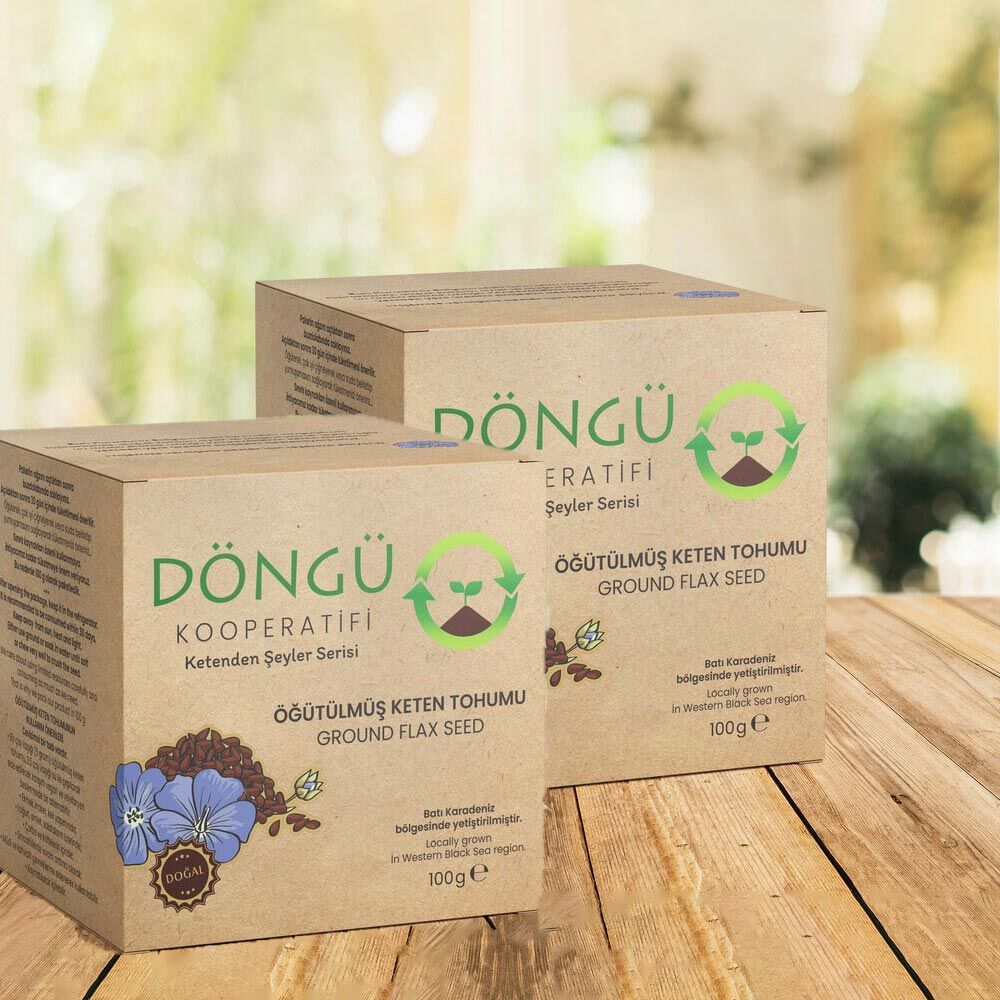 2’li Set / %100 Saf Öğütülmüş Keten Tohumu