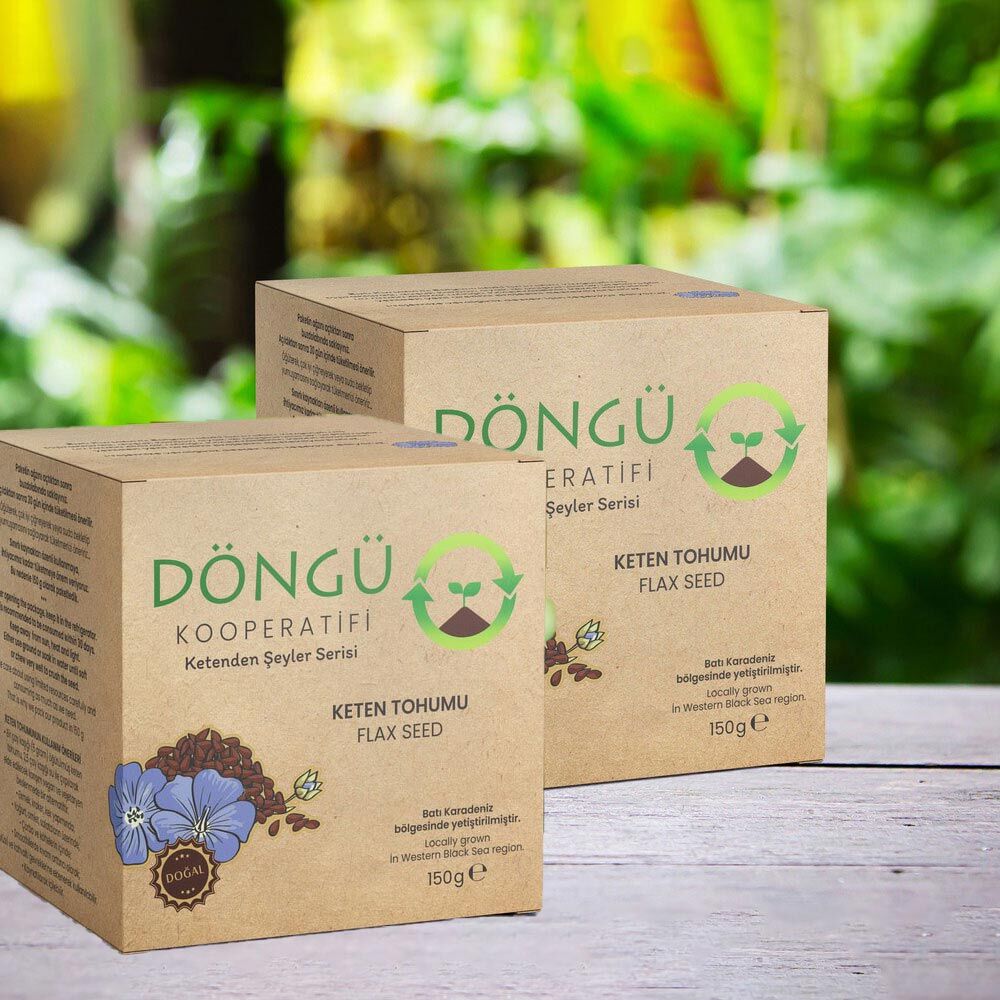 2’li Set / %100 Yerli Keten Tohumu